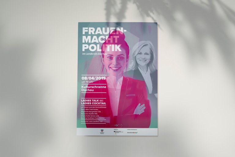 Ready to use premium quality poster mockup